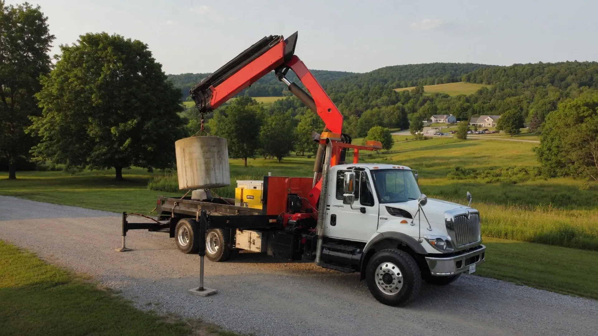 Campbellville Ontario Escarpment estate setting with private rural water systems