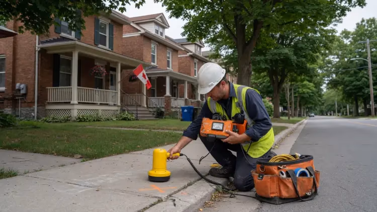 Georgetown Ontario downtown streets where acoustic leak detection protects pavement