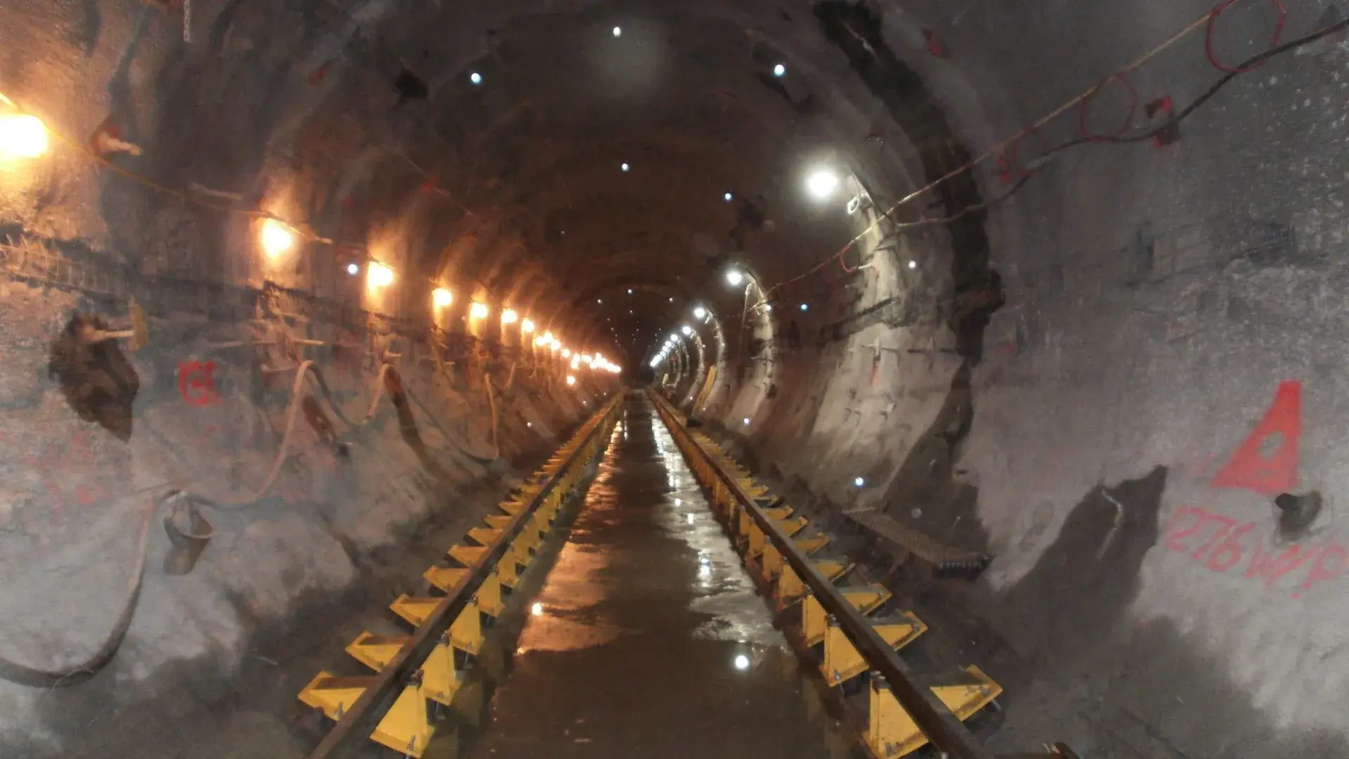 Underground infrastructure work reflecting Neutrino tunnelling heritage